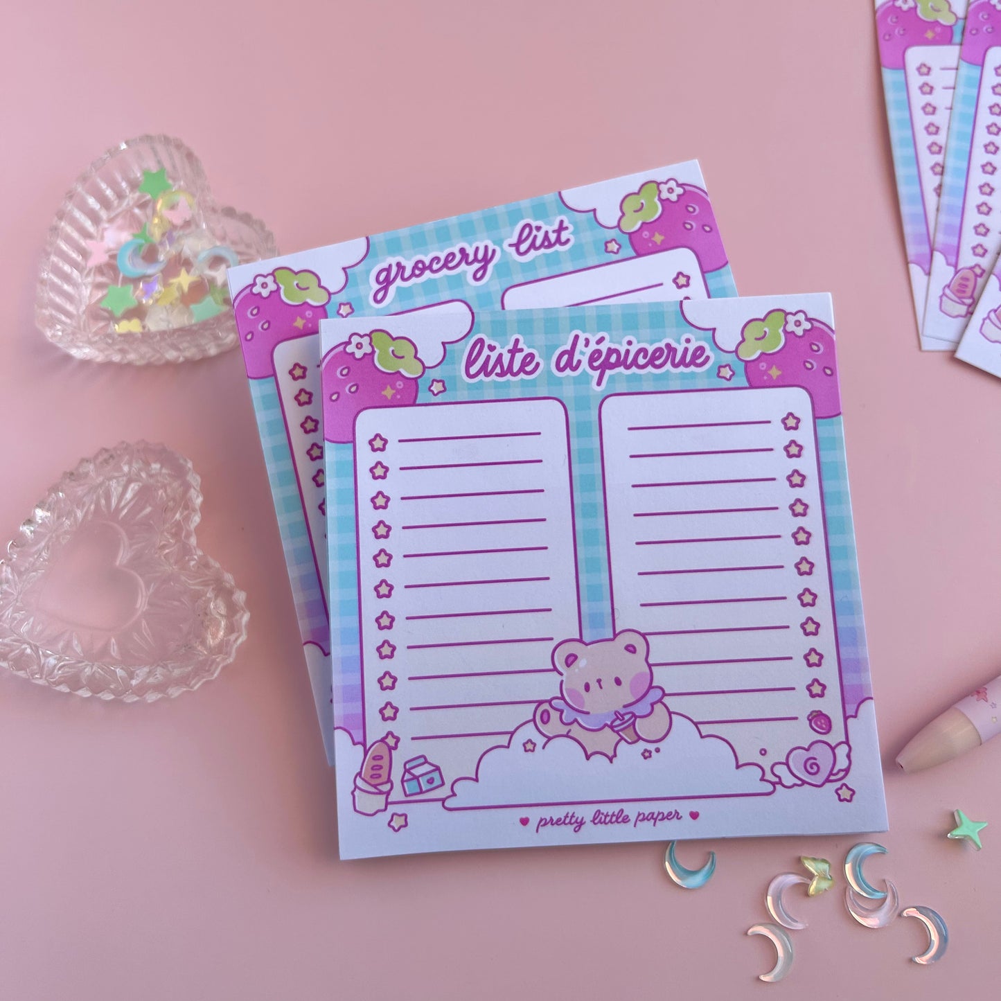 grocery list ⟡ notepad