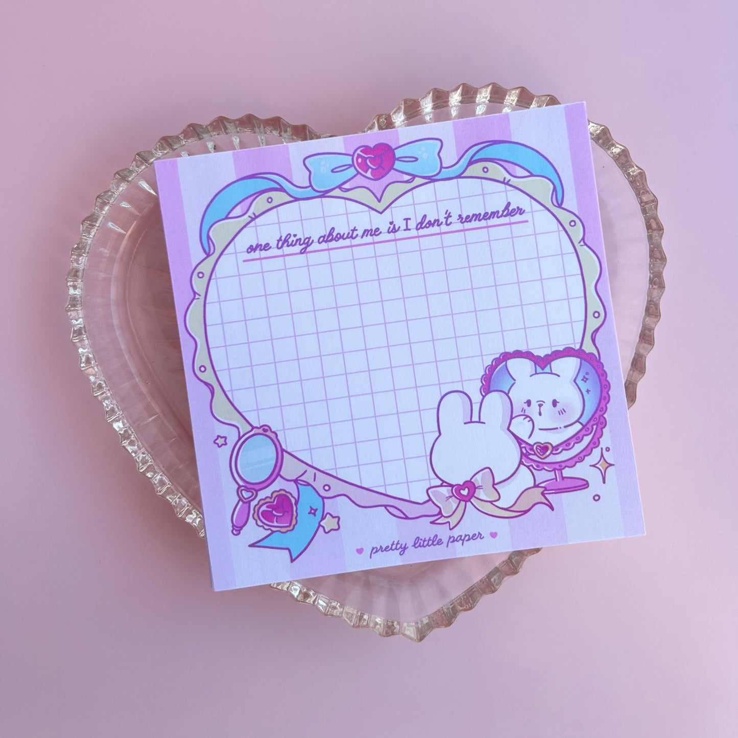 one thing about me ⟡ notepad