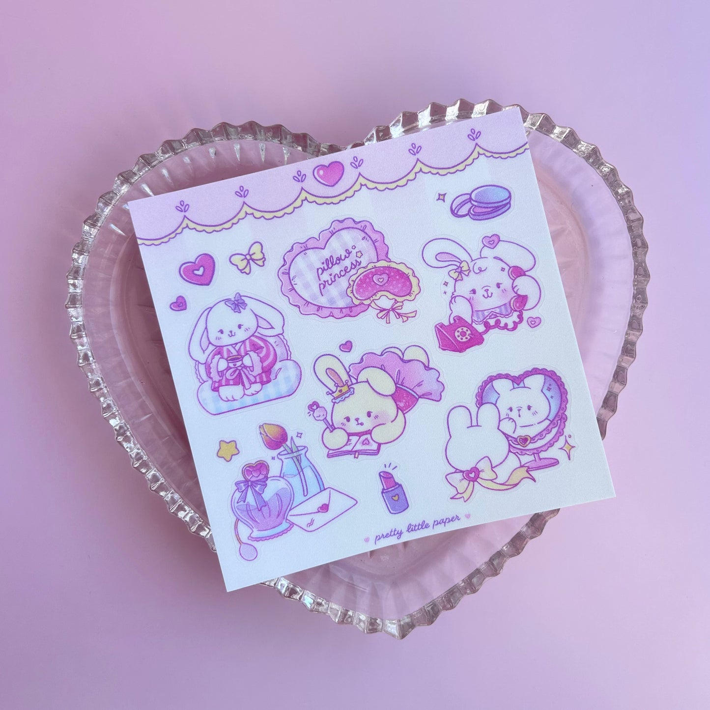 pillow princess ⟡ sticker sheet
