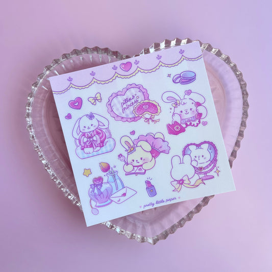pillow princess ⟡ sticker sheet